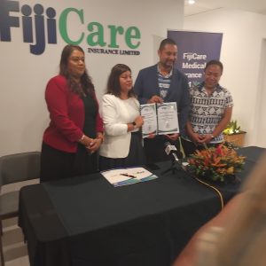 Fiji Care Sponsorship Signing Ceremony